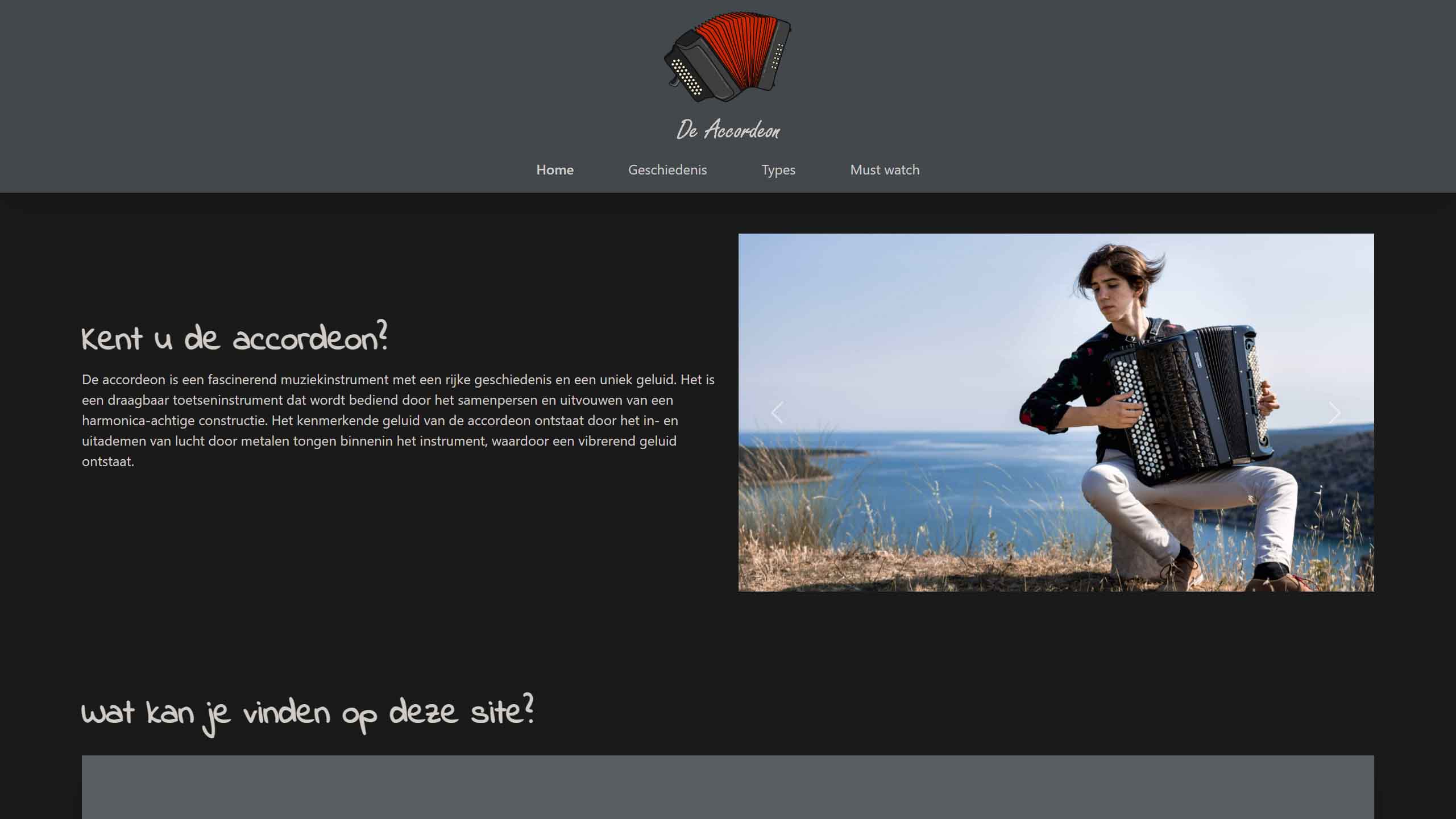 eerste bootstrap site